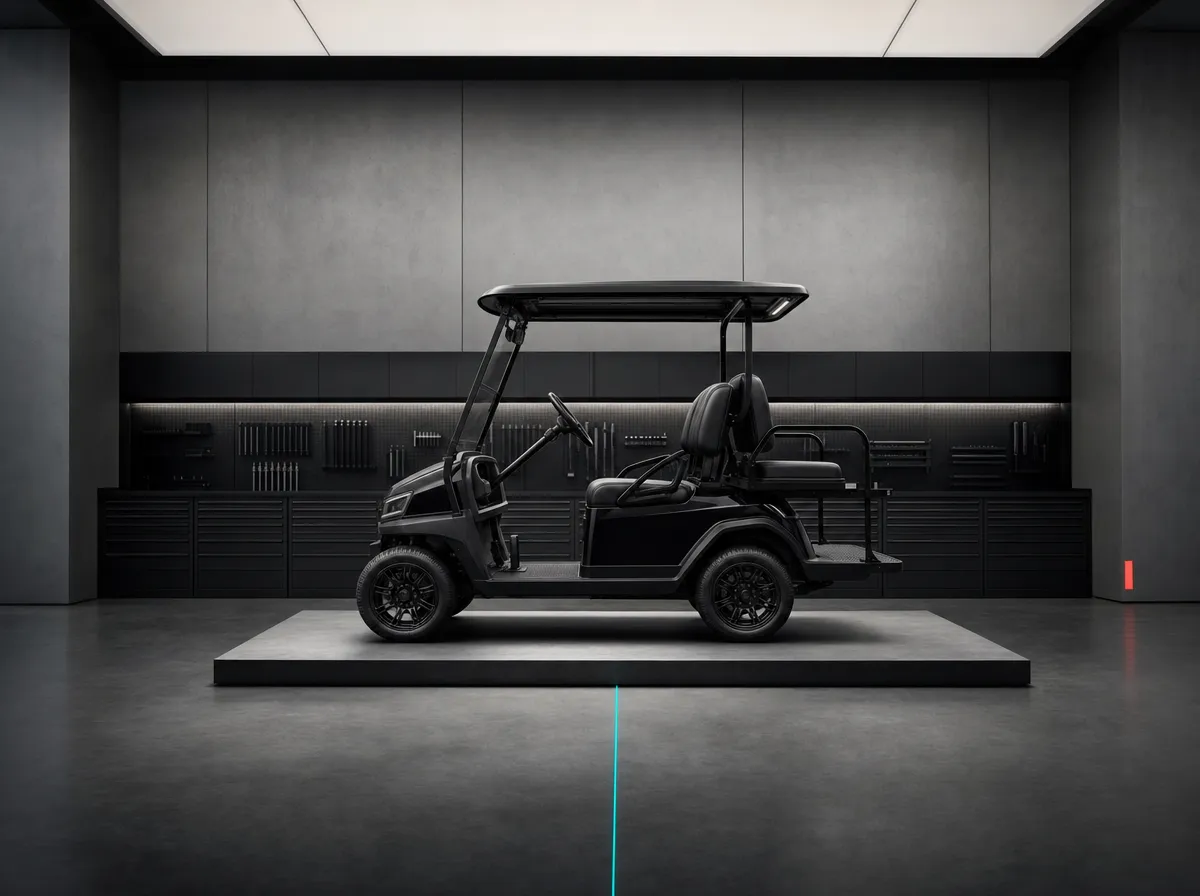 Premium custom cart service bay